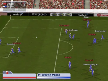 LMA Manager 2003 (Europe) screen shot game playing